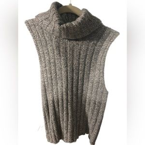 Turtle neck cashmere gray